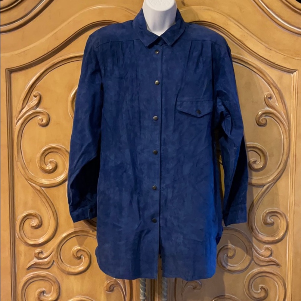Pia Rucci Vintage Suede Shirt